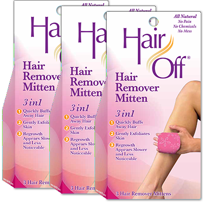 Hair Off Hair Removal Mitten